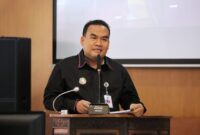 TEGAS: Bupati Blora, Arief Rohman memerintahkan Rumah Sakit Umum Daerah (RSUD) dan seluruh Puskesmas di Blora untuk membuka kanal aduan untuk warga dalam rapat paripurna DPRD Blora, di Gedung DPRD Blora, Jalan Ahmad Yani, Kamis (21/9).