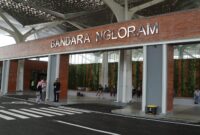 SEPI: Bandara Ngloram, Cepu, Blora sepi penerbangan.